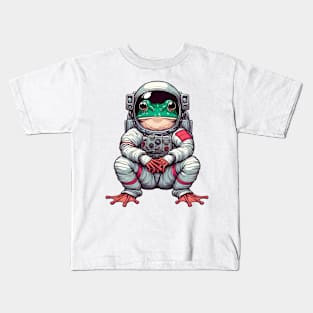 Astronomy frog Kids T-Shirt